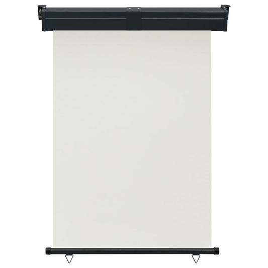 Balkon-Seitenmarkise 125x250 cm Creme