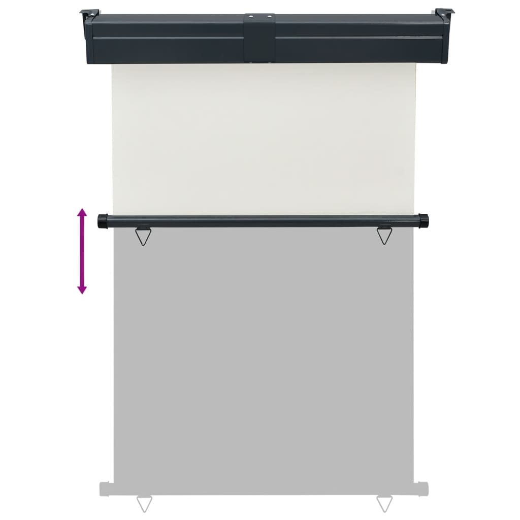 Altan sidemarkise 125x250 cm creme