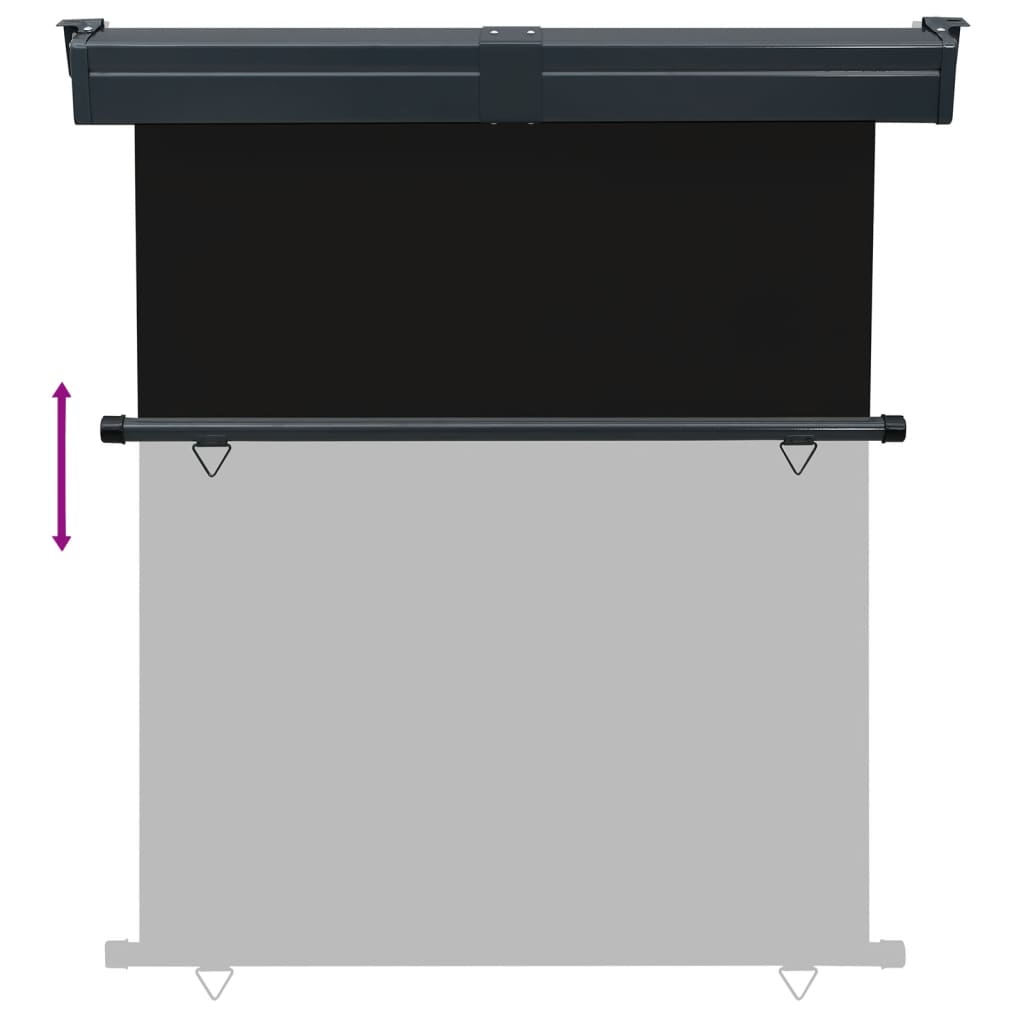 Altan Side Markise 145x250 cm Sort