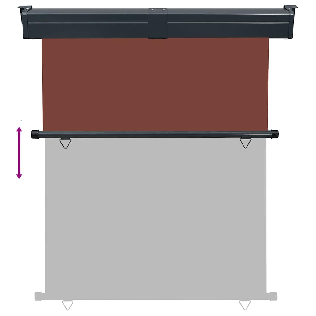 Altan Side Markise 145x250 cm Brun