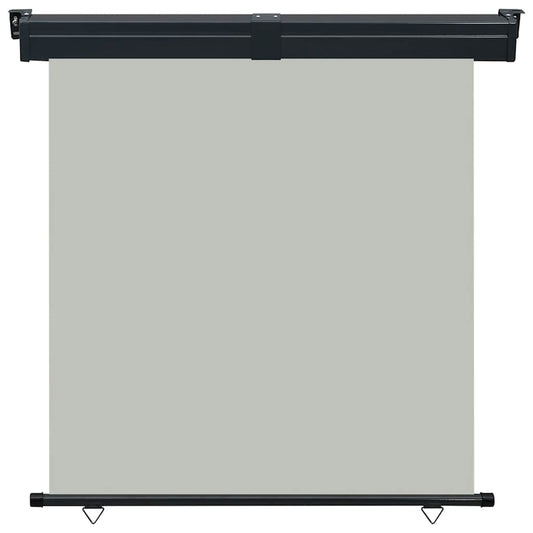 Balkon-Seitenmarkise 165x250 cm Grau