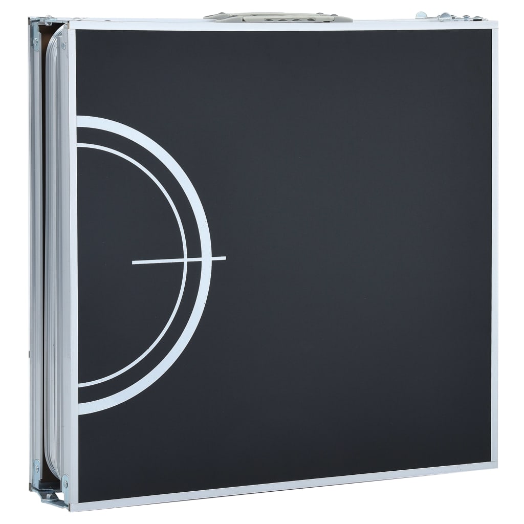 Sammenklappeligt Beer Pong Bord 240 cm Sort