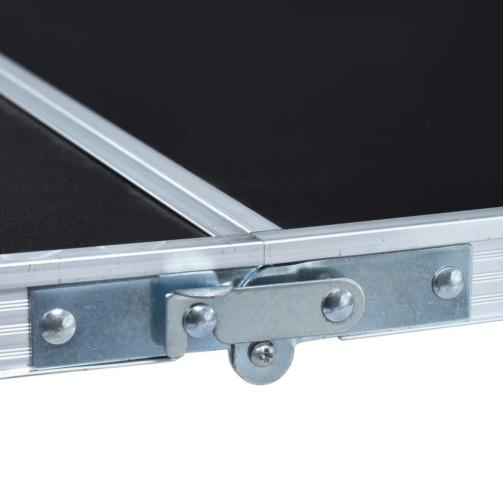Sammenklappeligt Beer Pong Bord 240 cm Sort