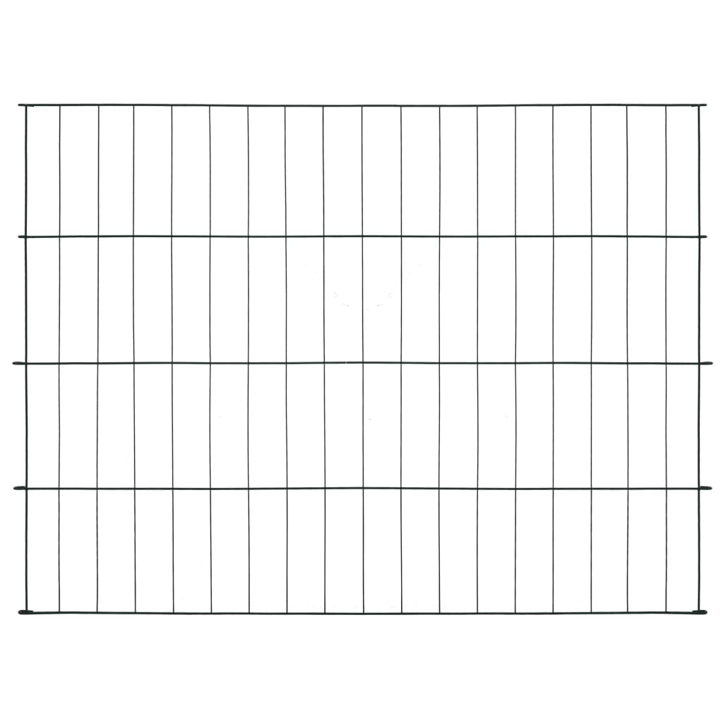 Gartenzaun Set 115x79 cm Grün