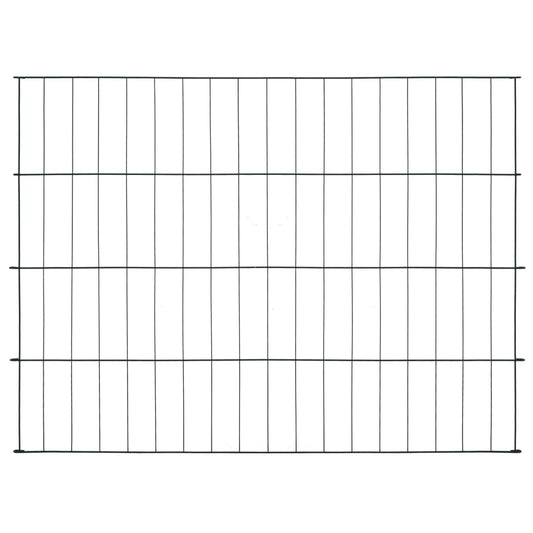 Gartenzaun Set 115x79 cm Grün