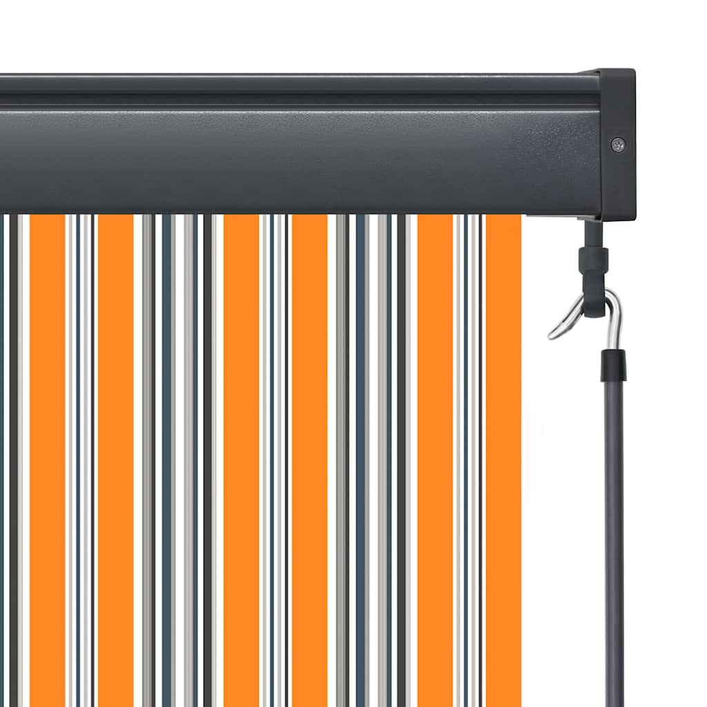 Außenrollo 140x250 cm Gelb und Blau