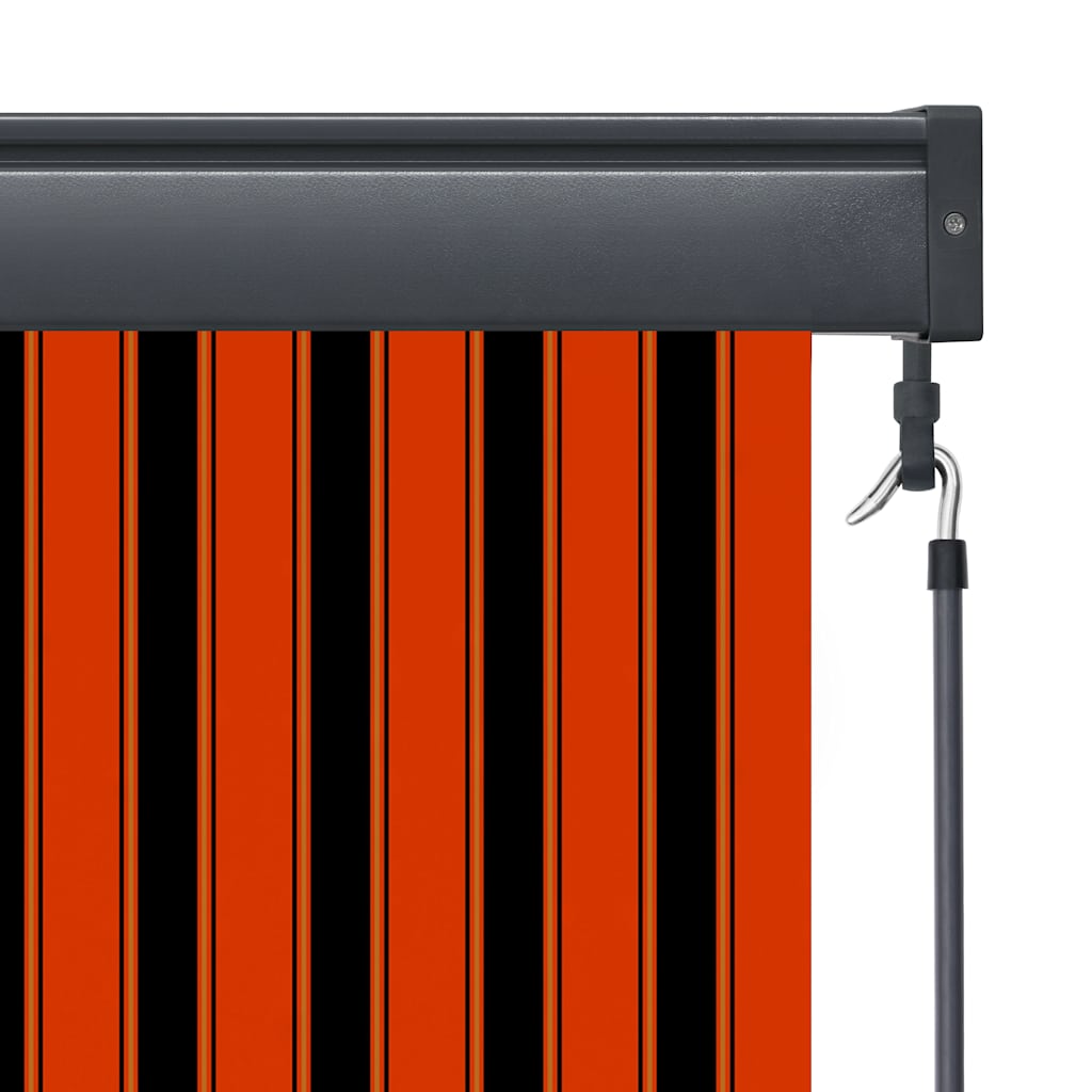 Außenrollo 140x250 cm Orange und Braun