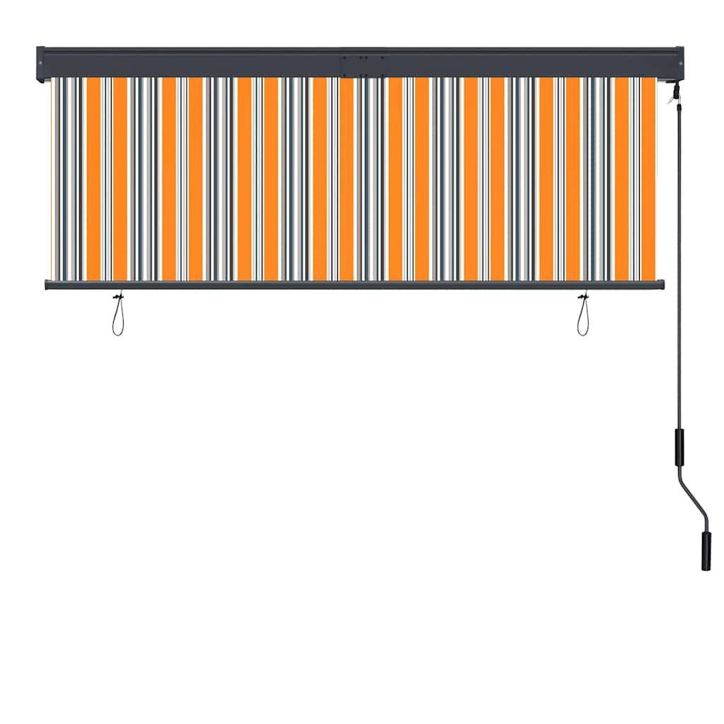 Außenrollo 160x250 cm Gelb und Blau