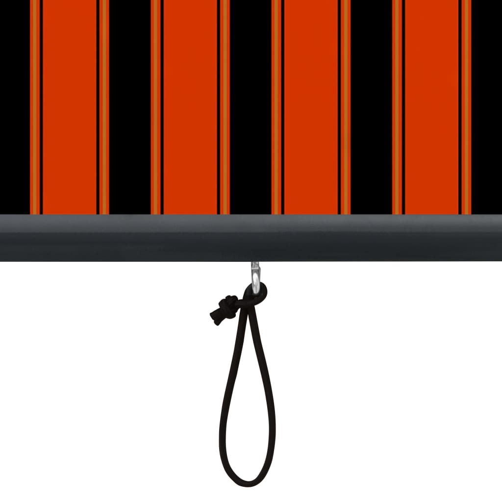 Außenrollo 160x250 cm Orange und Braun