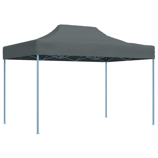 Profi-Partyzelt Faltbar 3×4 m Stahl Anthrazit