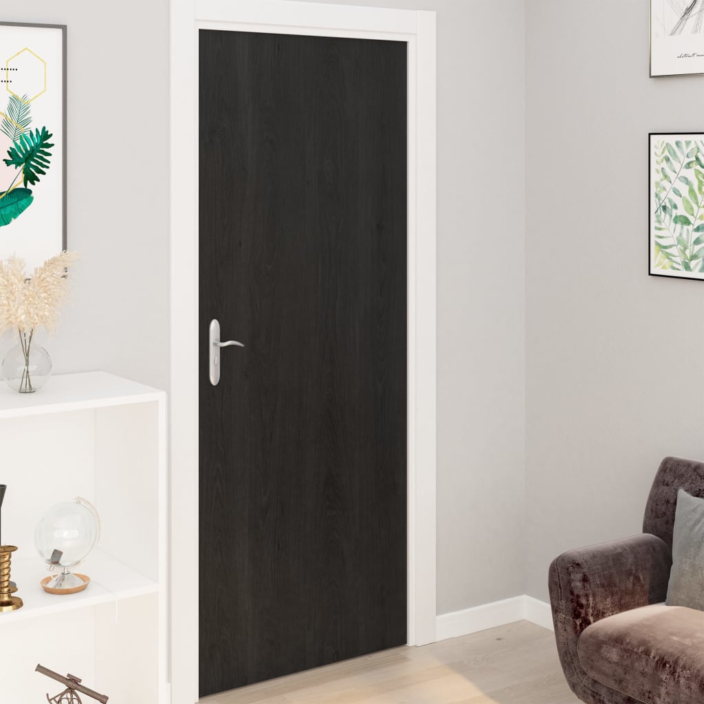 Møbelfolie Selvklæbende Mørkt Træ 500x90 cm PVC