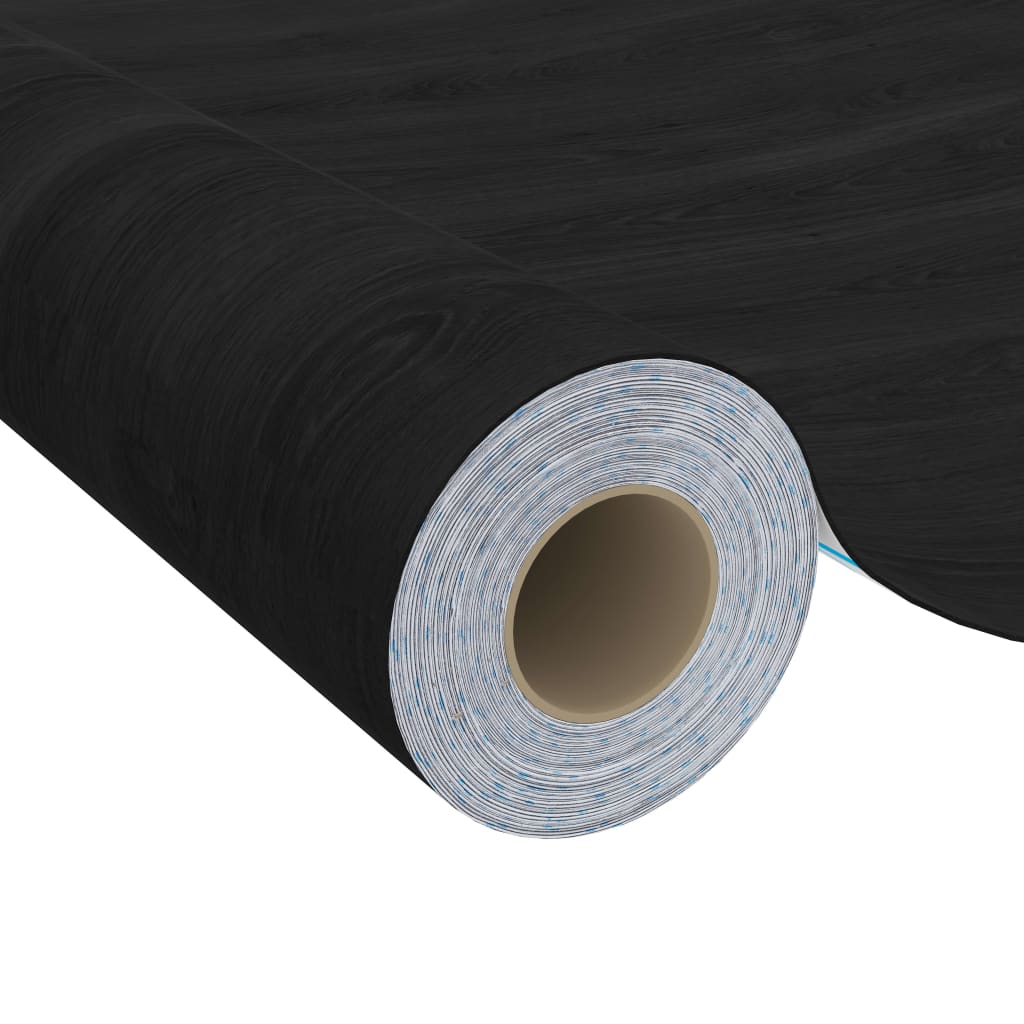 Møbelfolie Selvklæbende Mørkt Træ 500x90 cm PVC