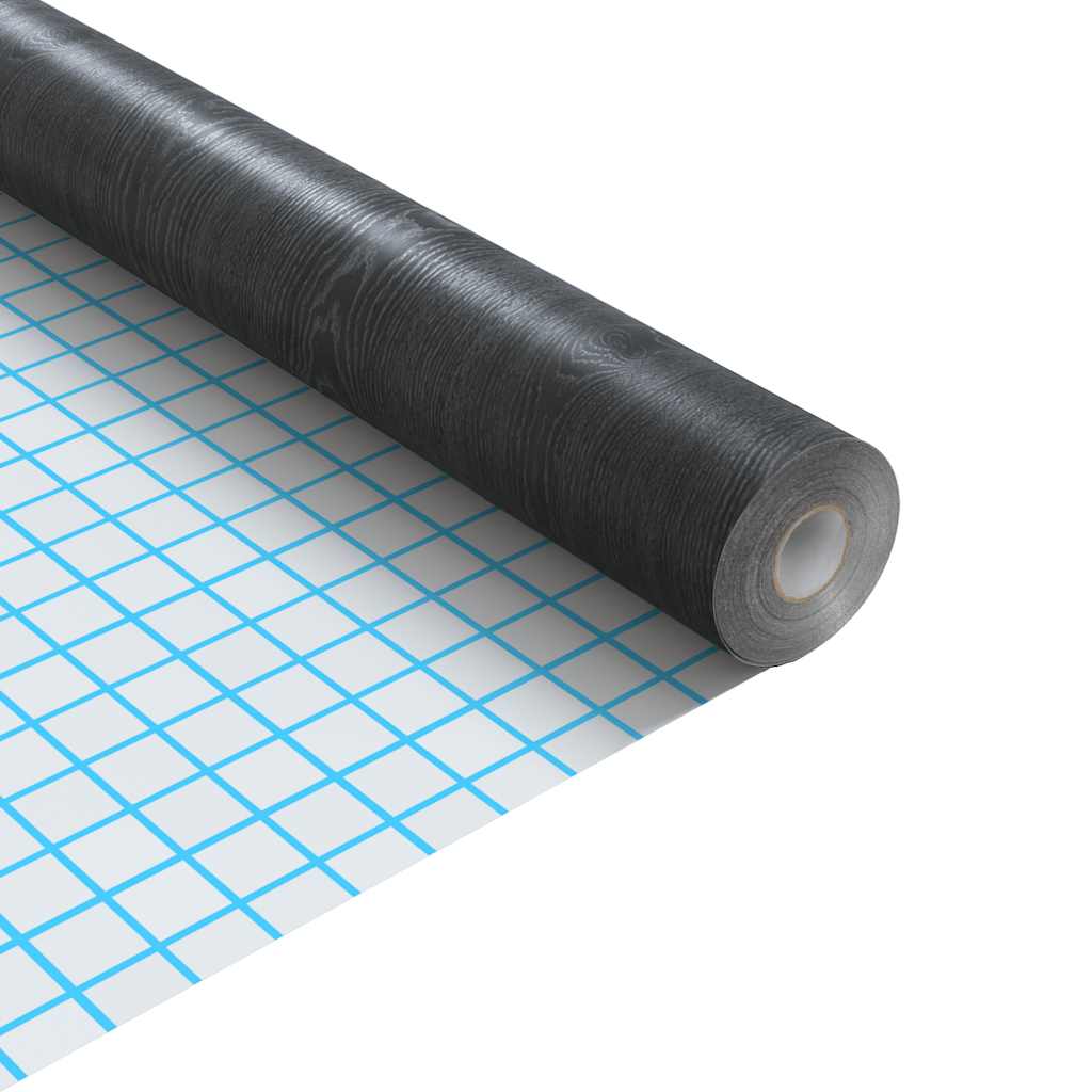 Møbelfolie Selvklæbende Mørkt Træ 500x90 cm PVC