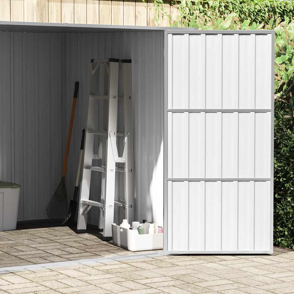Værktøjsskur antracit 195x198x159 cm Galvaniseret stål