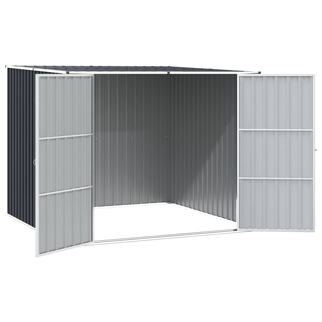 Værktøjsskur antracit 195x198x159 cm Galvaniseret stål