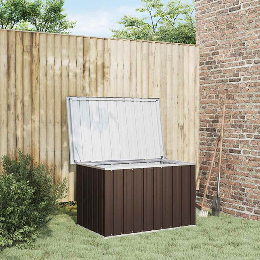 Garten-Aufbewahrungsbox Braun 109 x 67 x 65 cm
