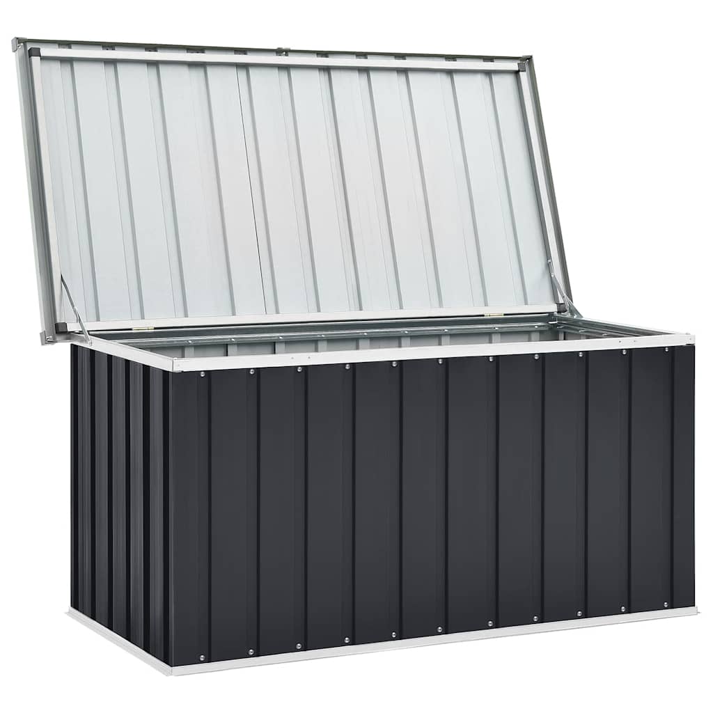 Havekasse antracit 129x67x65 cm