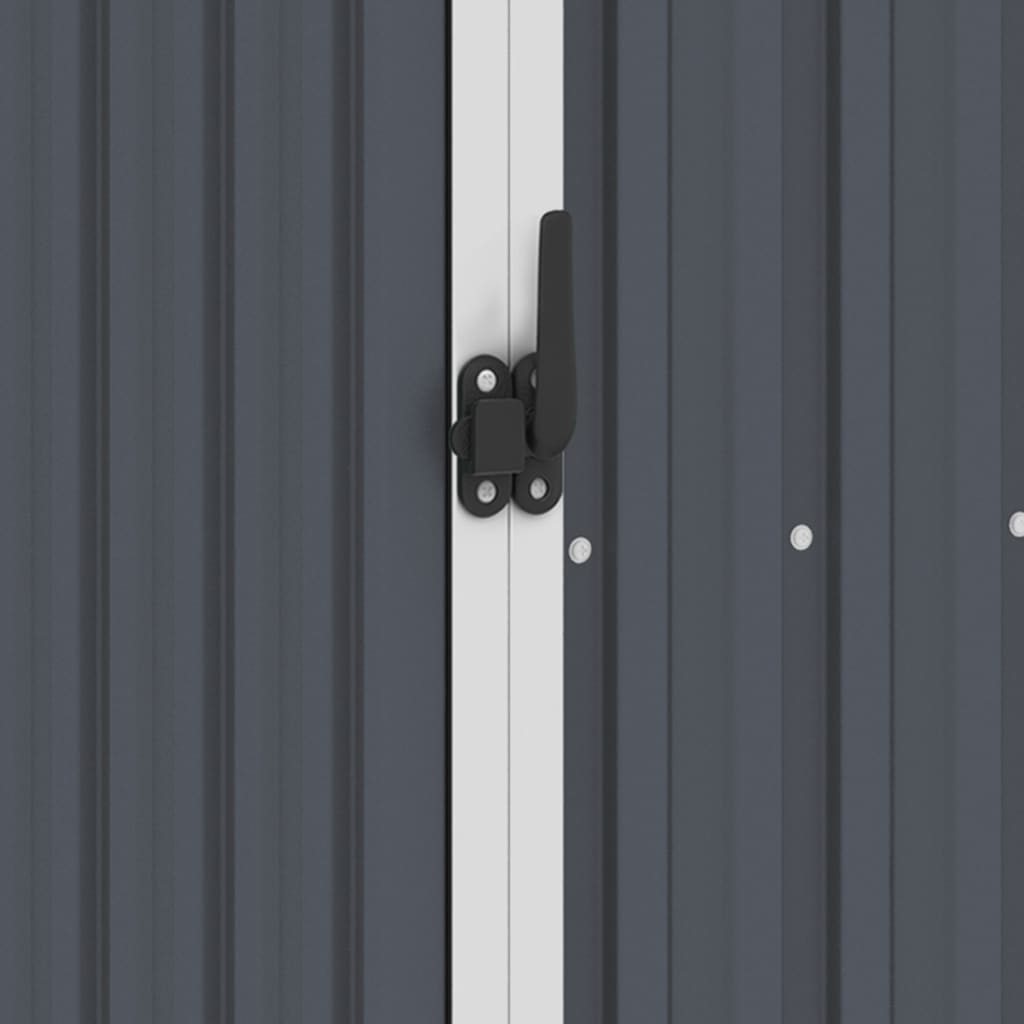 Værktøjsskur antracit 87x98x159 cm Galvaniseret stål
