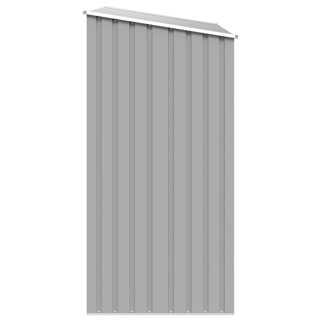 Havebrænde Opbevaring Grå 245x98x159 cm Galvaniseret Stål