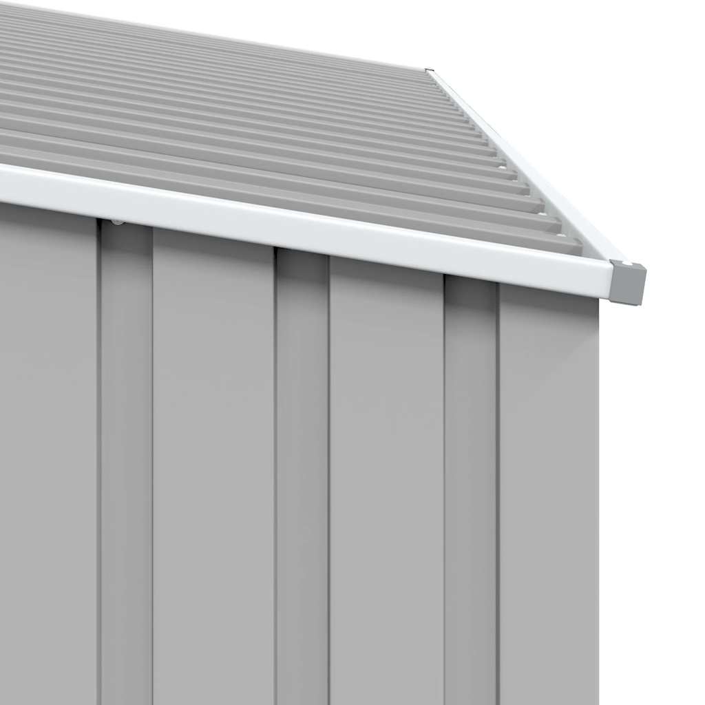 Havebrænde Opbevaring Grå 245x98x159 cm Galvaniseret Stål