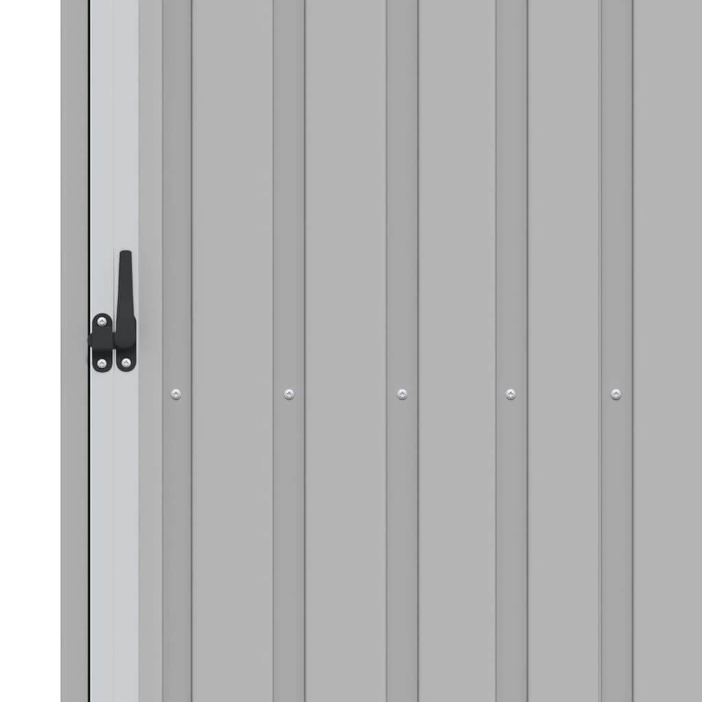 Havebrænde Opbevaring Grå 245x98x159 cm Galvaniseret Stål