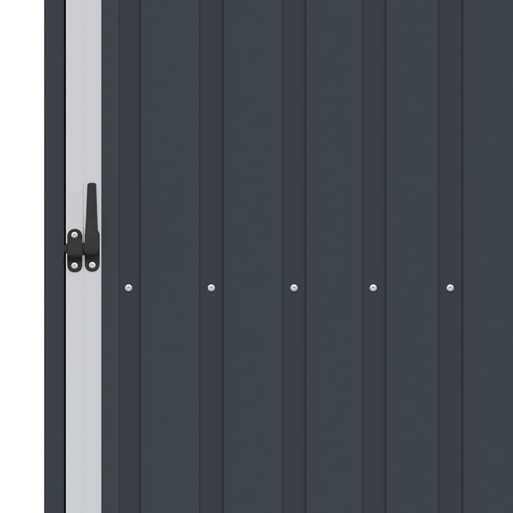 Havebrænde Opbevaring Antracit 245x98x159 cm Galvaniseret Stål