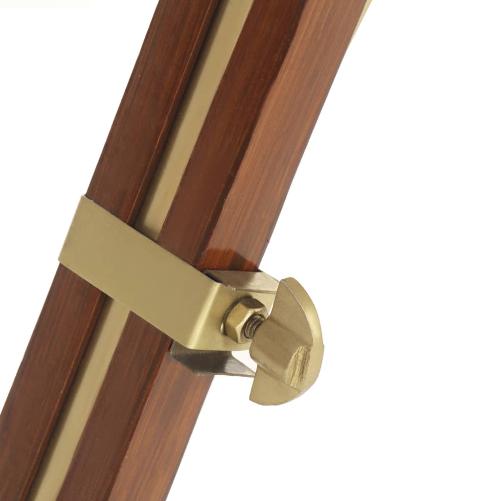 Gulvlampe stativ massivt træ mango 193 cm