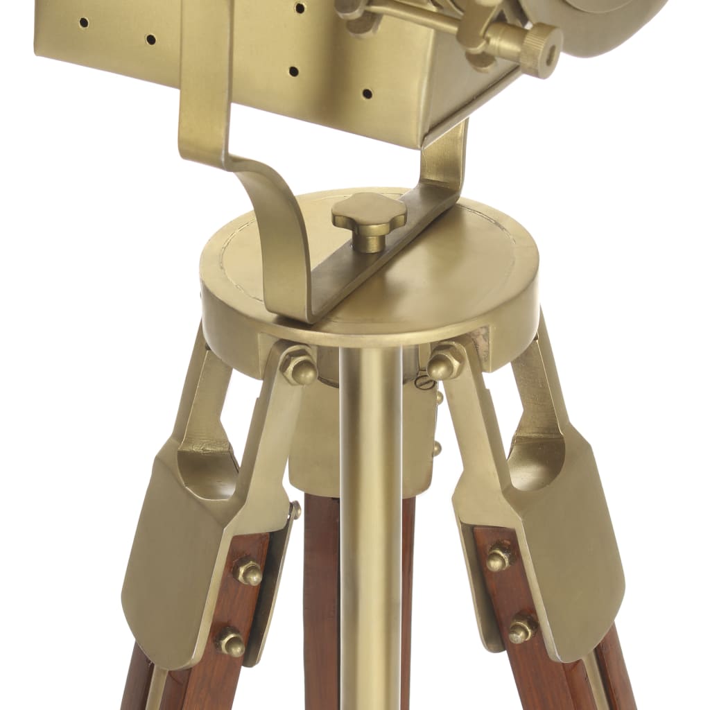 Gulvlampe stativ massivt træ mango 193 cm