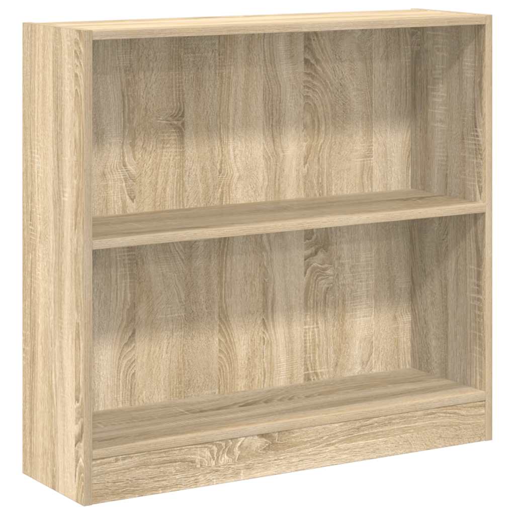 Bücherregal Sonoma-Eiche 80x24x75 cm Holzwerkstoff