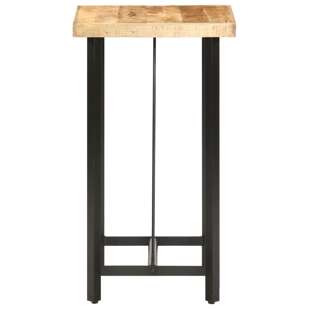 Barbord 60x60x107 cm Groft mangotræ