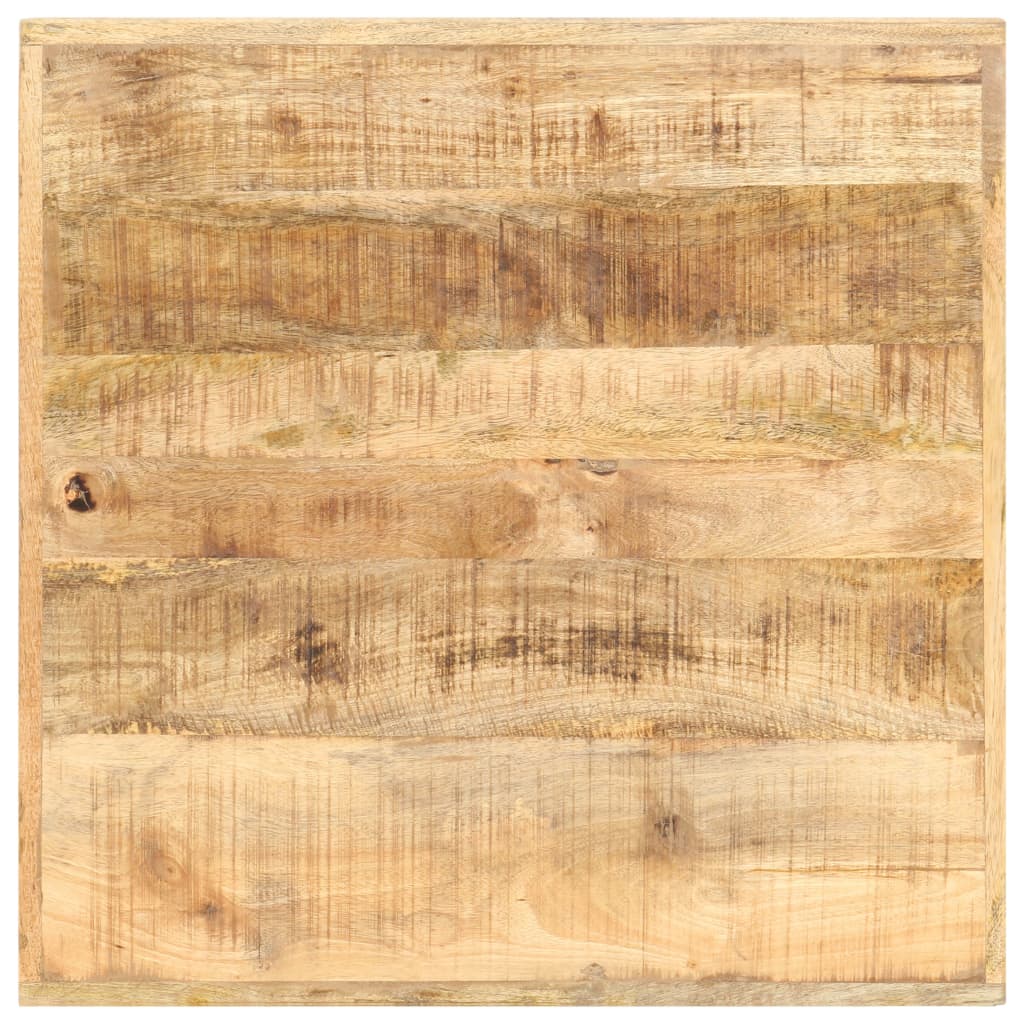 Barbord 60x60x107 cm Groft mangotræ