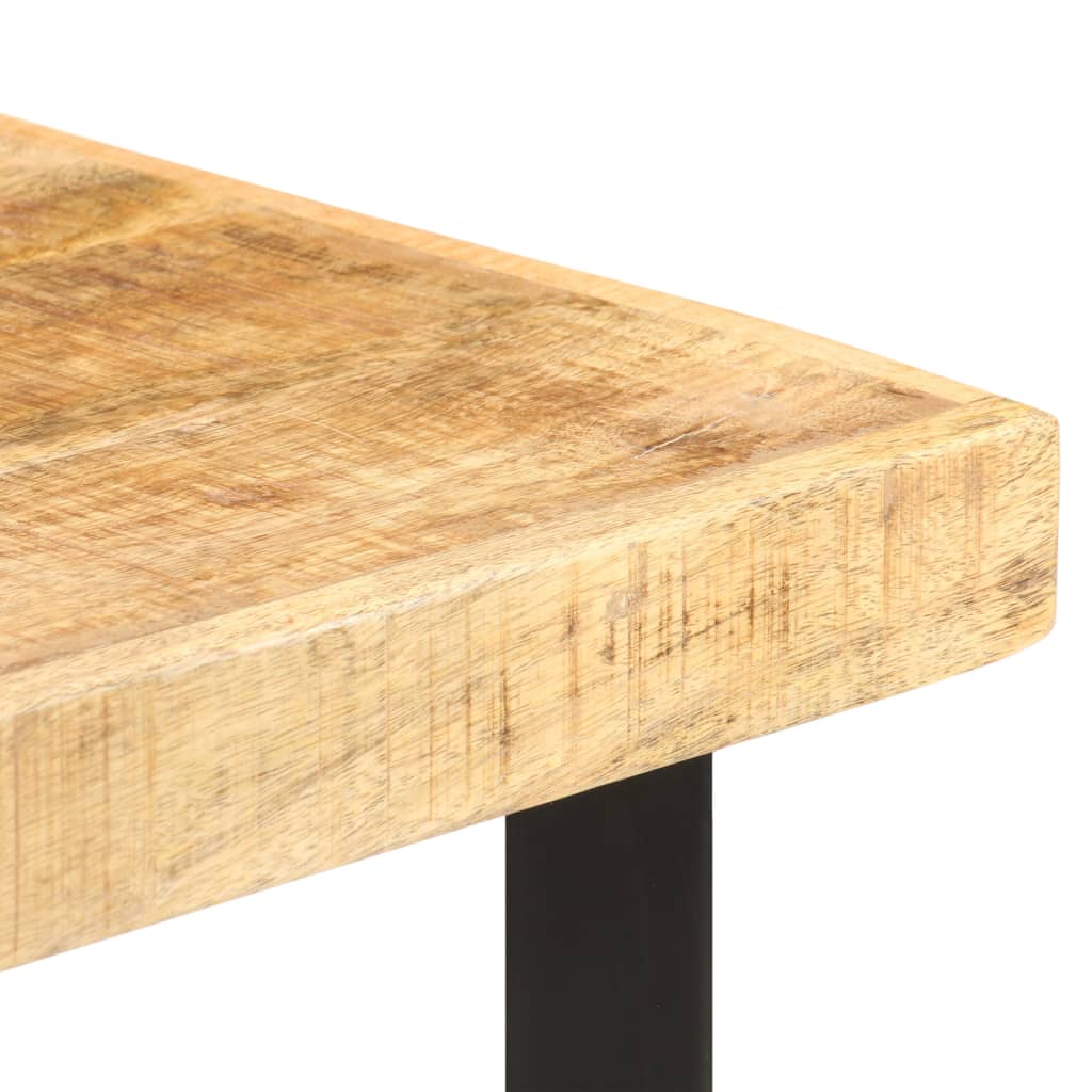 Barbord 60x60x107 cm Groft mangotræ