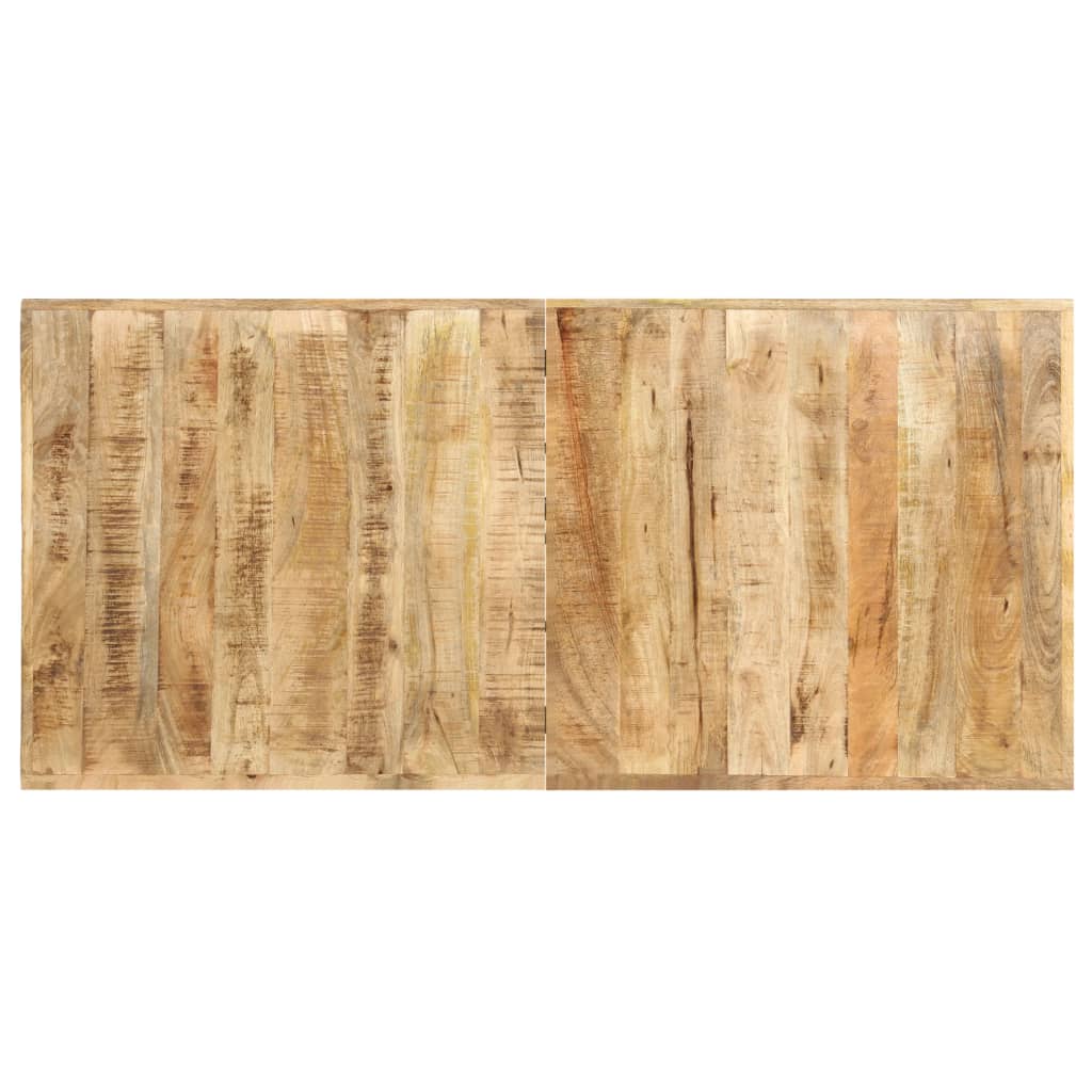 Barbord 150x70x107 cm Groft mangotræ