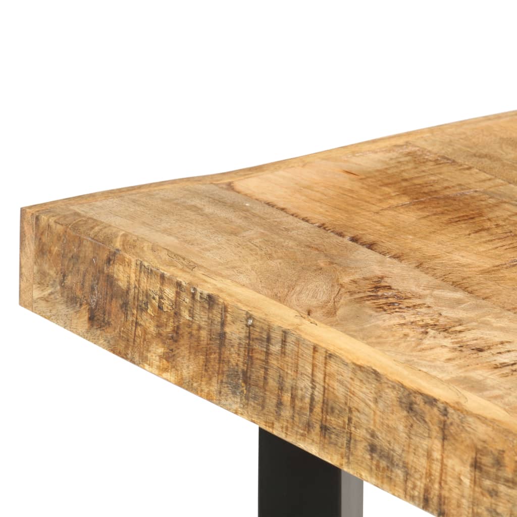 Barbord 150x70x107 cm Groft mangotræ