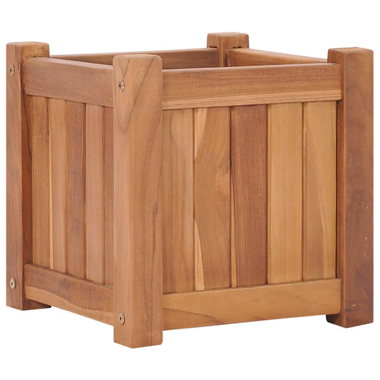 Hochbeet 30x30x30 cm Massivholz Teak