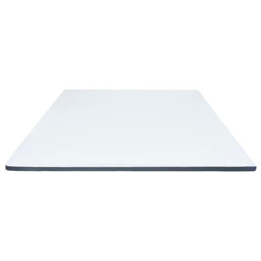 Boxspringbett-Matratzenauflage 200 x 200 x 5 cm Mittelweich