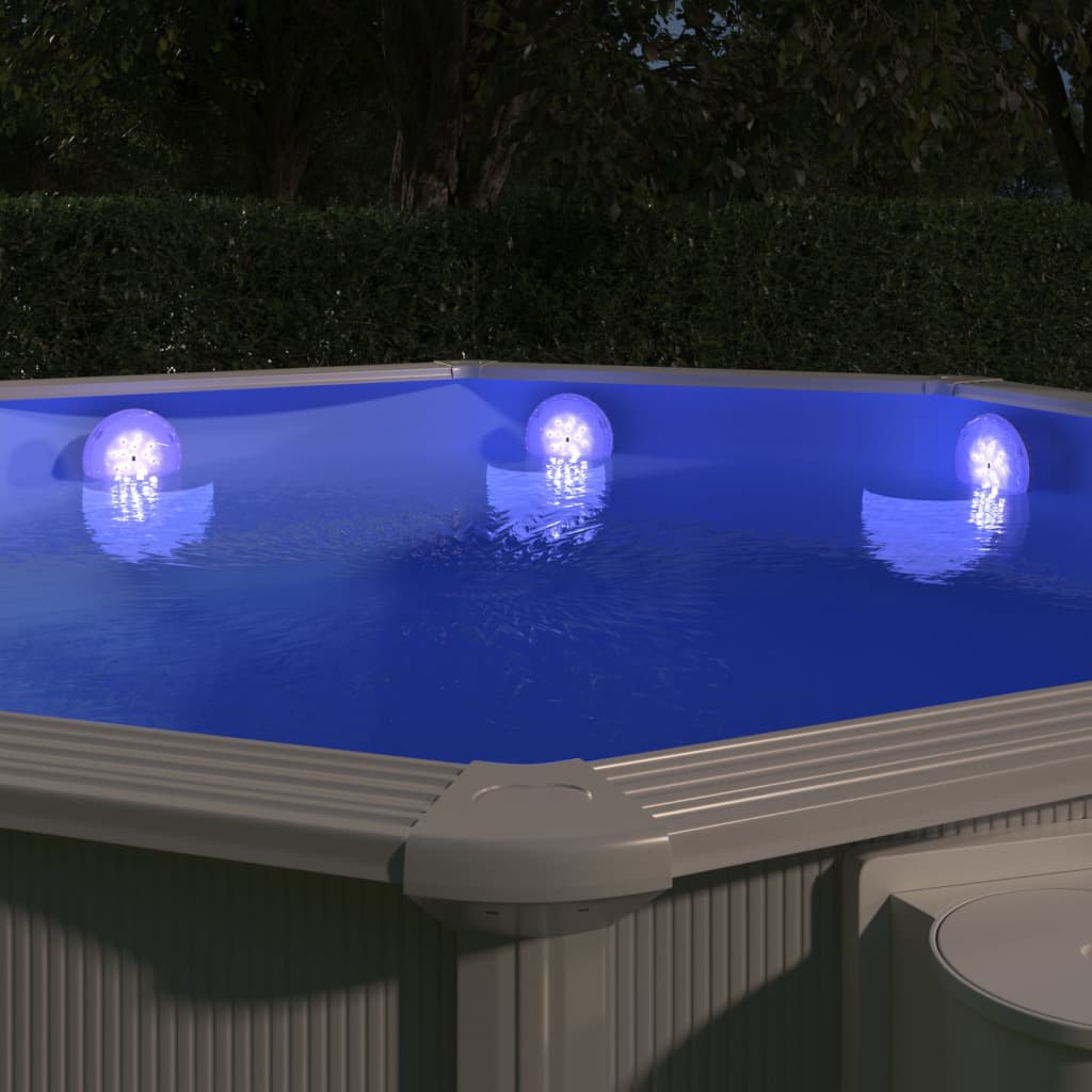 Undervands LED poollampe med fjernbetjening Multicolor