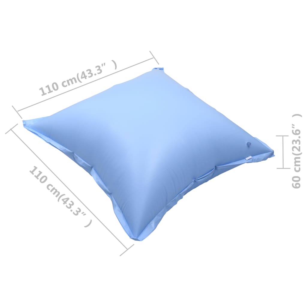 Aufblasbare Poolkissen für Aufstellpools 10 Stk. PVC