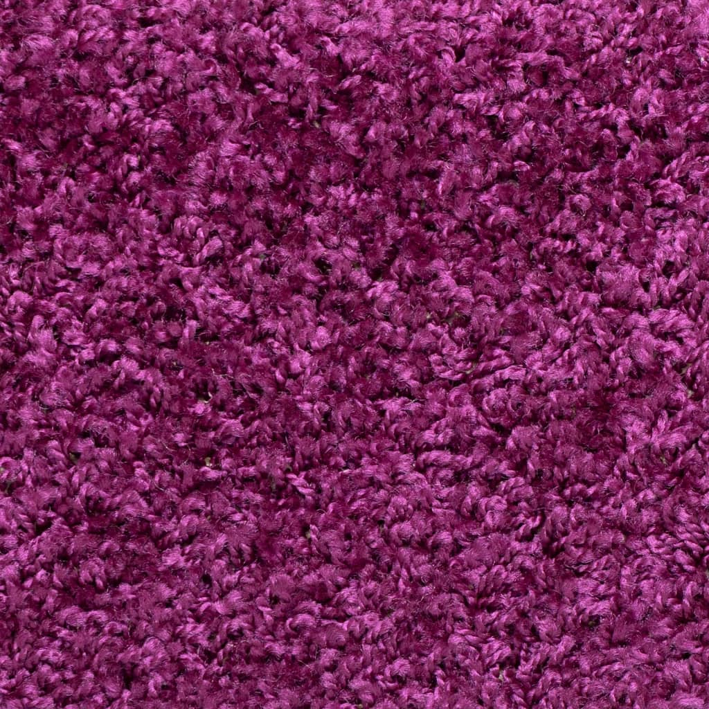 Stufenmatten 15 Stk. 65x21x4 cm Violett Rechteckiger Rand