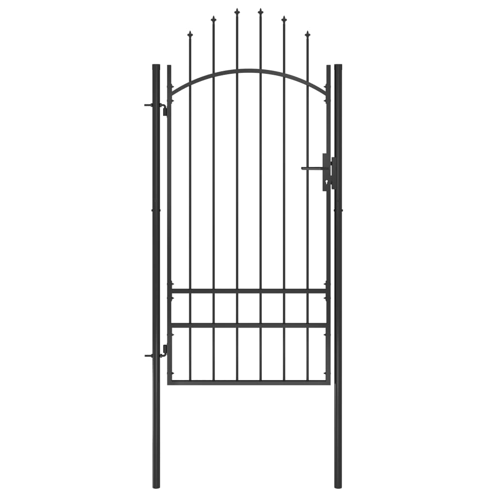 Havelåge Stål 1x2,5 m Sort