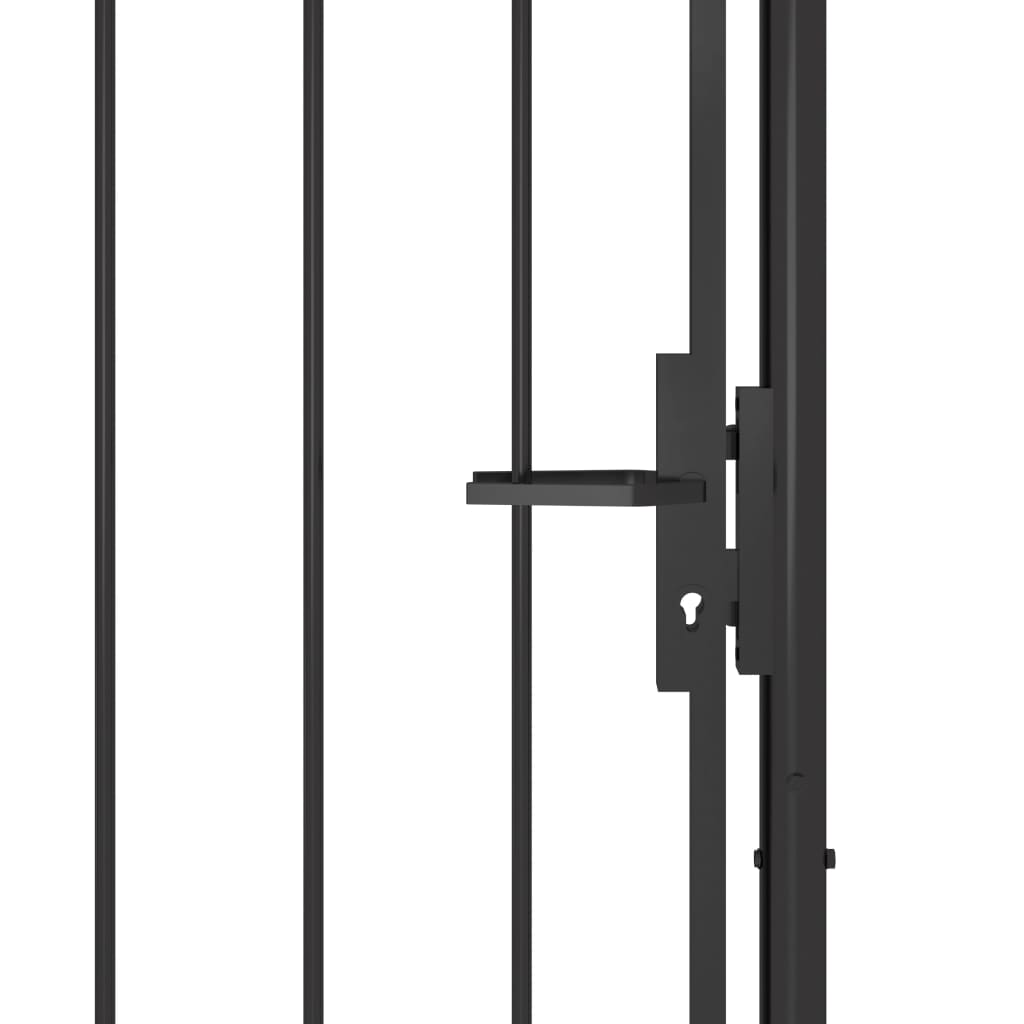 Havelåge Stål 1x2,5 m Sort