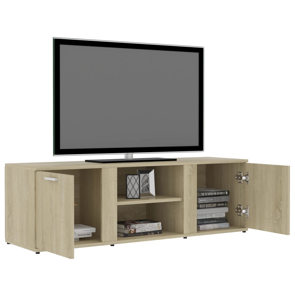Tv-møbel Sonoma eg 120x34x37 cm træmateriale