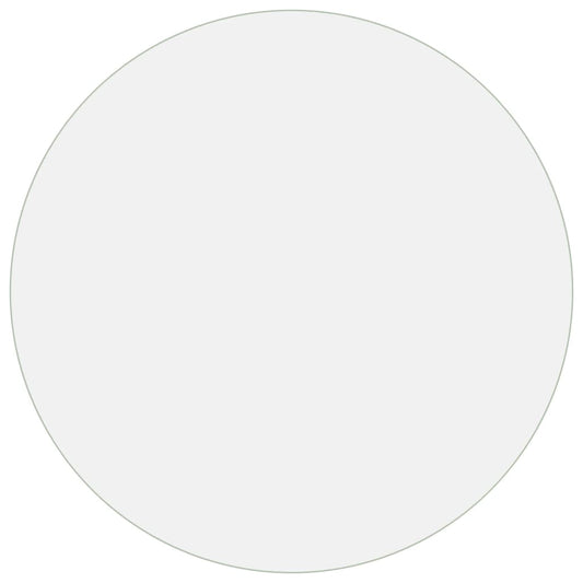 Tischfolie Transparent Ø 70 cm 1,6 mm PVC