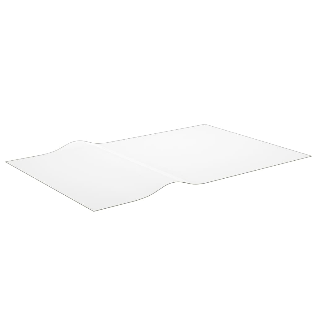Tischfolie Transparent 100x60 cm 1,6 mm PVC