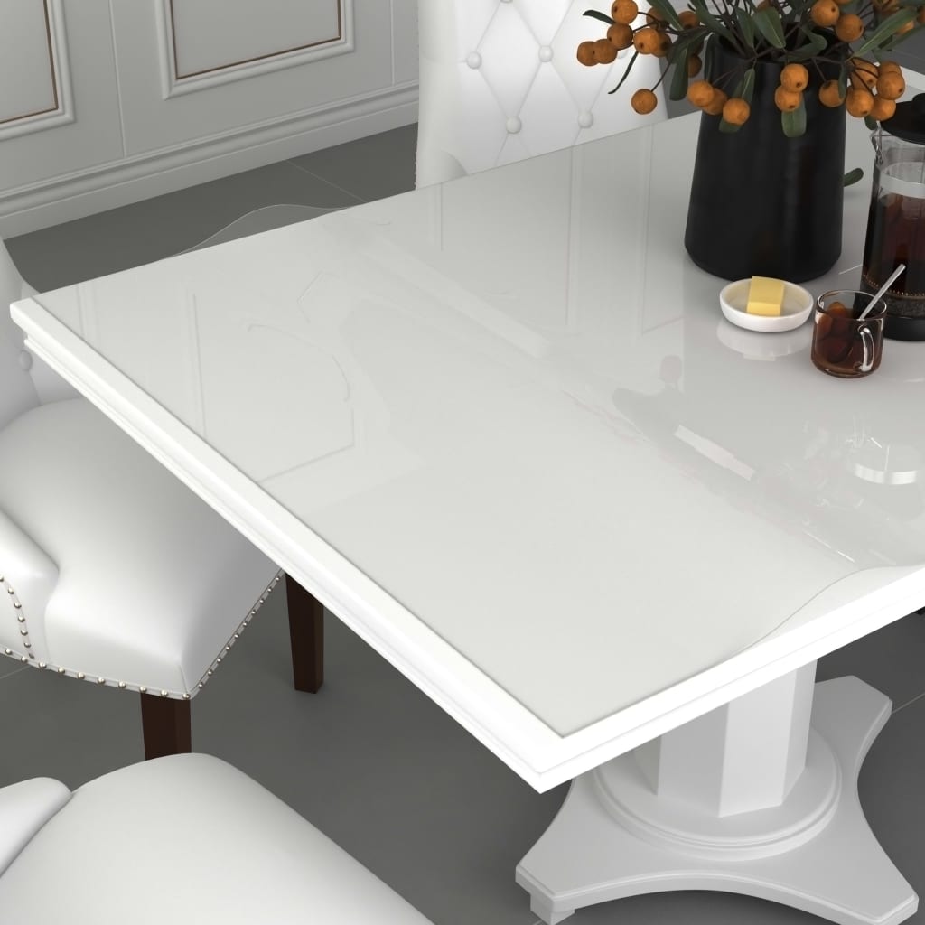 Tischfolie Transparent 120x60 cm 1,6 mm PVC