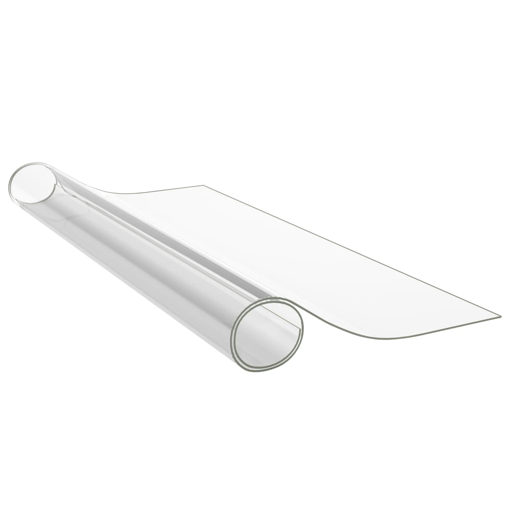 Tischfolie Transparent 90x90 cm 1,6 mm PVC