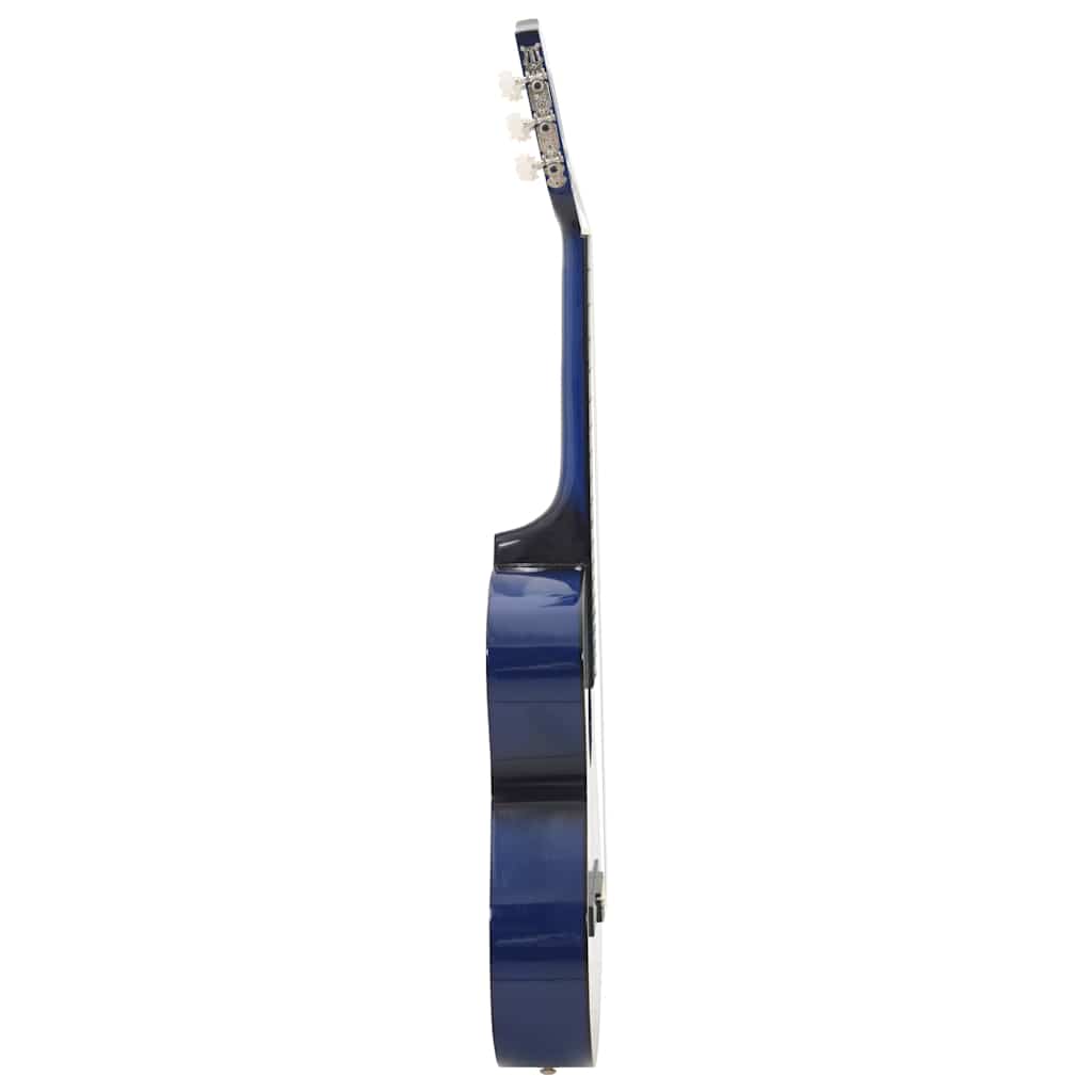 Klassikgitarre für Anfänger und Kinder Blau 3/4 36"