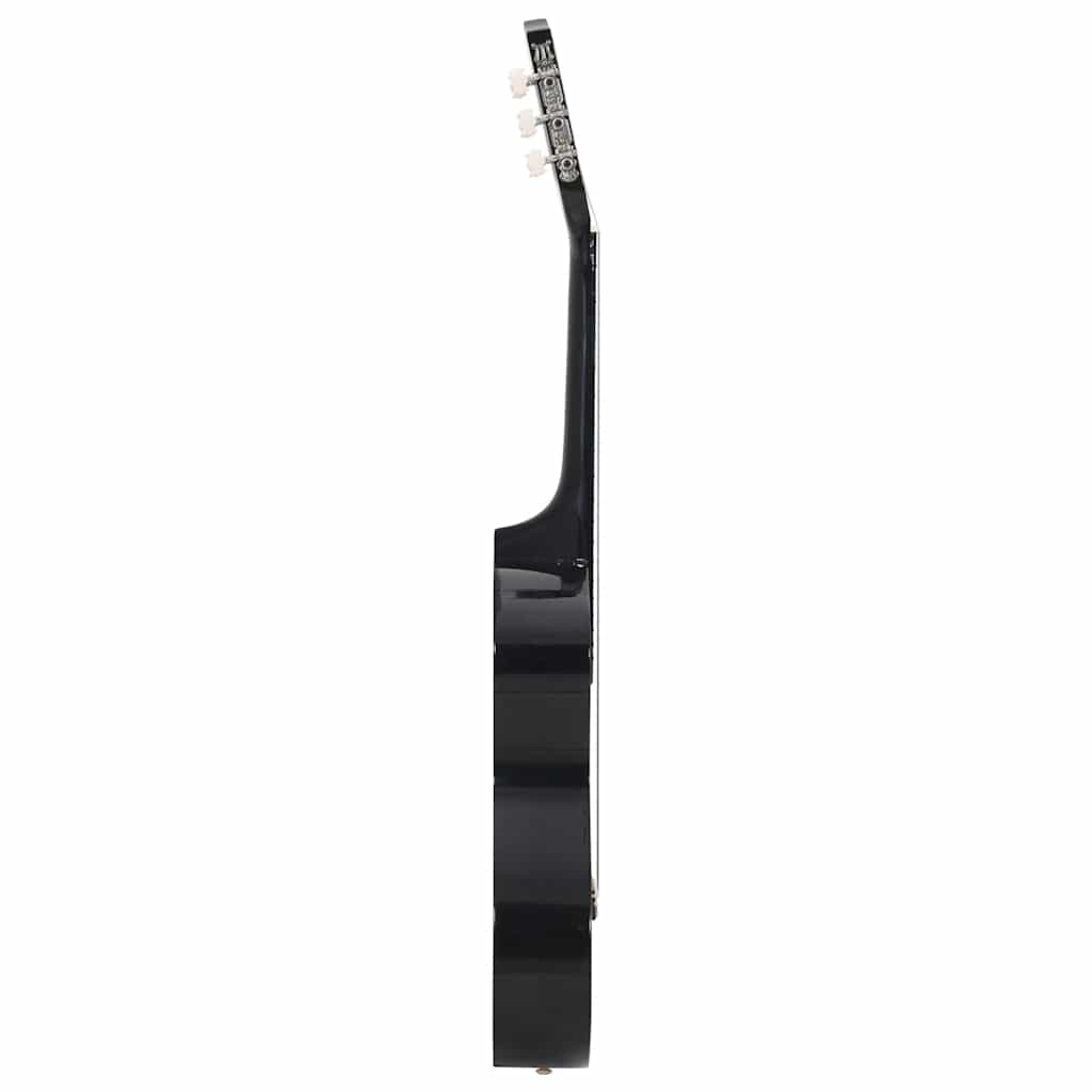 Klassikgitarre für Anfänger und Kinder Schwarz 3/4 36"