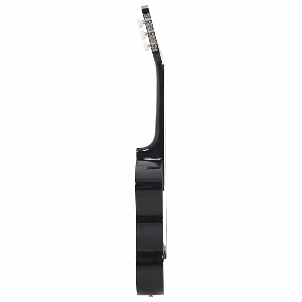 Klassikgitarre für Anfänger und Kinder Schwarz 1/2 34"