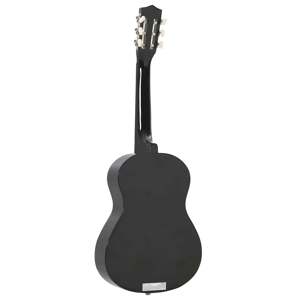 Klassikgitarre für Anfänger und Kinder Schwarz 1/2 34"